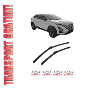 Set stergatoare auto CHERY OMODA 5 din 2022, pentru parbriz auto, 2 bucati, Bosch Aerotwin, din cauciuc siliconat rezistent, 4 Stickere Auto CHERY