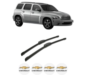Set stergatoare auto CHEVROLET HHR din 2007-2011, pentru parbriz auto, 2 bucati, Bosch Aerotwin Retrofit, din cauciuc siliconat rezistent, 4 Stickere Auto CHEVROLET - Img 2
