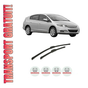 Set stergatoare auto HONDA INSIGHT (ZE_) din 2009, pentru parbriz auto, 2 bucati, Bosch Aerotwin Retrofit, din cauciuc siliconat rezistent, 4 Stickere Auto HONDA