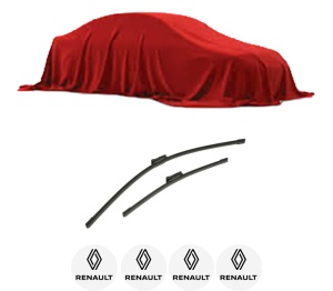 Set stergatoare auto RENAULT SCENIC E-TECH PHASE I din 2023, pentru parbriz auto, 2 bucati, Bosch Aerotwin, din cauciuc siliconat rezistent, 4 Stickere Auto RENAULT - Img 2