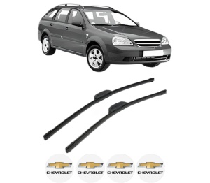 Set stergatoare CHEVROLET LACETTI Estate (J200) din 2005, pentru parbriz auto, 2 bucati, Bosch Aerotwin Retrofit, din cauciuc siliconat rezistent, 4 Stickere Auto CHEVROLET v47283