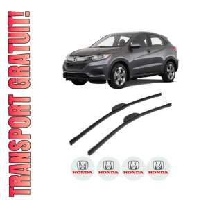 Set stergatoare HONDA HR-V (RV) din 2021, pentru parbriz auto, 2 bucati, Bosch Aerotwin Retrofit, din cauciuc siliconat rezistent, 4 Stickere Auto HONDA