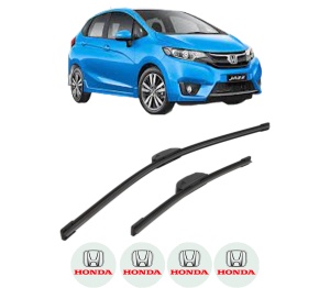 Set stergatoare HONDA JAZZ IV (GK_) din 2015-2017, pentru parbriz auto, 2 bucati, Bosch Aerotwin Retrofit, din cauciuc siliconat rezistent, 4 Stickere Auto HONDA v49958