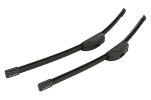 Set stergatoare MINI MINI (F56) din 2013-2019, pentru parbriz auto, 2 bucati, Bosch Aerotwin Retrofit, din cauciuc siliconat rezistent, 4 Stickere Auto MINI v50494