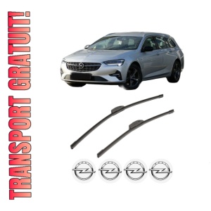 Set stergatoare OPEL INSIGNIA A Sports Tourer (G09) din 2008-2017, pentru parbriz auto, 2 bucati, Bosch Aerotwin Retrofit, din cauciuc siliconat rezistent, 4 Stickere Auto OPEL