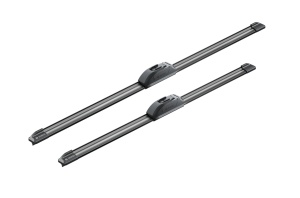 Set stergatoare OPEL INSIGNIA B Grand Sport (Z18) din 2017-2021, pentru parbriz auto, 2 bucati, Bosch Aerotwin, din cauciuc siliconat rezistent, 4 Stickere Auto OPEL v49356