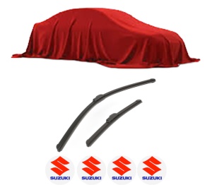 Set stergatoare SUZUKI SX4 (EY, GY) din 2006-2012, pentru parbriz auto, 2 bucati, Bosch Aerotwin Retrofit, din cauciuc siliconat rezistent, 4 Stickere Auto SUZUKI v53463