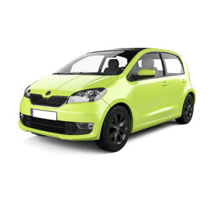 Skoda Citigo Din 10.2011 - 2019, Hatchback , Set Covorase Auto Tip Tavita Premium 3D, din cauciuc accesorii pentru autoturismul tau - masina v165997