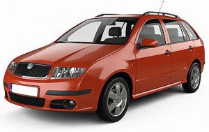 Skoda Fabia I, Combi, fabricat din 2000 - 2007, 2 Locuri, set covorase auto dedicate, din cauciuc 100% Premium accesorii pentru autoturismul tau - masina v154782