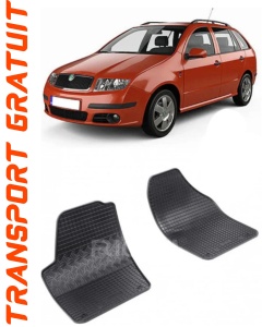 Skoda Fabia I, Combi, fabricat din 2000 - 2007, 2 Locuri, set covorase auto dedicate, din cauciuc 100% Premium accesorii pentru autoturismul tau - masina v154775