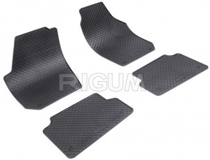 Skoda Fabia II fabricat din 03.2007 - 10.2014, Hatchback, set covorase auto dedicate, din cauciuc 100% Premium accesorii pentru autoturismul tau - masina v151281