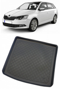 Skoda Fabia III Combi din 11.2014 - Prezent, Tavita Pentru Portbagaj Lux Premium Dedicata, Portbagaj Superior *1 accesorii pentru autoturismul tau - masina v202670
