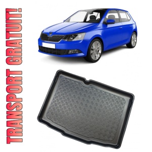 Skoda Fabia III Hatchback din 11.2014 - Prezent *1, Tavita Pentru Portbagaj Lux Premium Dedicata,