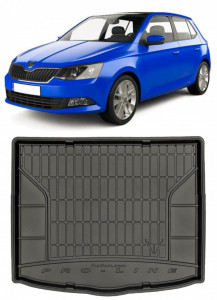 Skoda Fabia III Hatchback din 11.2014 - Prezent *3, Tavita Pentru Portbagaj Lux Premium Dedicata, accesorii pentru autoturismul tau - masina v201788