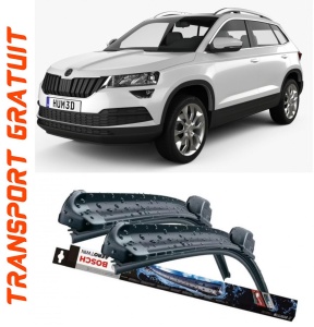Skoda Karoq Set 2 stergatoare parbriz Bosch Aerotwin 600/475mm compatibile cu Skoda KAROQ (NU7, ND7) (2017) (65 cm / 45 cm) accesorii pentru autoturismul tau - masina v116914