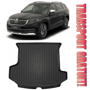 Skoda Kodiaq din 03.2017 - Prezent Suv Rand 3 Culcat *2, Tavita Pentru Portbagaj Lux Premium Dedicata,
