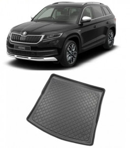 Skoda Kodiaq Suv din 03.2017 - Prezent, Tavita Pentru Portbagaj Lux Premium Dedicata, 5 Locuri *1 accesorii pentru autoturismul tau - masina v198489