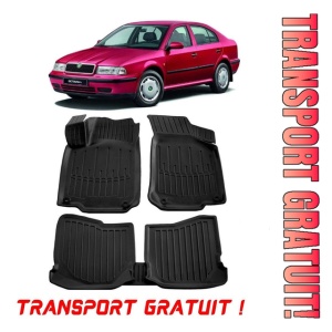 Skoda Octavia I (1996-2004) Set covorase auto cauciuc G.Modern Line 3D transport gratuit