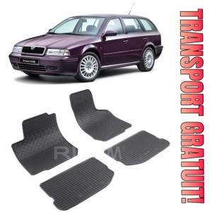 Skoda Octavia I, Combi, fabricat din 1998 - 2004, set covorase auto dedicate, din cauciuc 100% Premium - Transport Gratuit