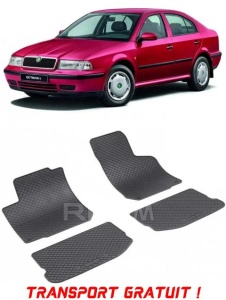 Skoda Octavia I fabricat din 1998 - 2004, Sedan, set covorase auto dedicate, din cauciuc 100% Premium - Transport Gratuit accesorii pentru autoturismul tau - masina v37836