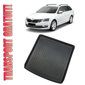 Skoda Octavia III Combi din 05.2013 - 05.2020, Tavita Pentru Portbagaj Lux Premium Dedicata, Portbagaj Superior *4