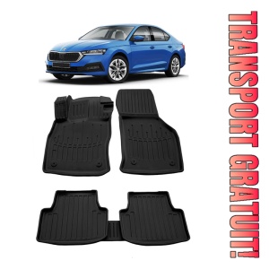 Skoda Octavia IV (A8) (2020 - prezent) Set covorase auto cauciuc G.Modern Line 3D
