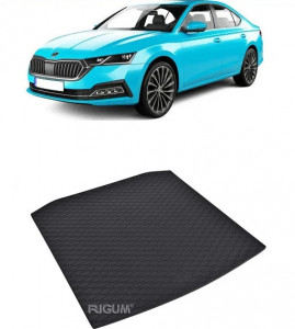 Skoda Octavia IV din 06.2020 - Prezent Sedan Portbagaj Inferior *1, Tavita Pentru Portbagaj Lux Premium Dedicata, accesorii pentru autoturismul tau - masina v178517