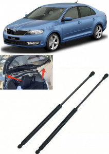 Skoda Rapid Set 2 amortizoare pentru portbagaj / haion Krosno compatibil cu Skoda Rapid fabricat intre 2012-2019 accesorii pentru autoturismul tau - masina v90630
