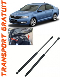 Skoda Rapid Set 2 amortizoare pentru portbagaj / haion Krosno compatibil cu Skoda Rapid fabricat intre 2012-2019 accesorii pentru autoturismul tau - masina v90629