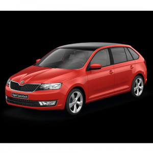 Skoda Rapid Spaceback din 10.2013 - 03.2019 Hatchback Portbagaj Inferior *2, Tavita Pentru Portbagaj Lux Premium Dedicata, accesorii pentru autoturismul tau - masina v178568