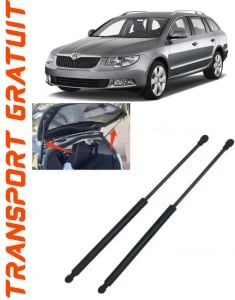 Skoda Superb I Set 2 amortizoare pentru portbagaj / haion Krosno compatibil cu Skoda Superb I Combi fabricat intre 2001-2008 accesorii pentru autoturismul tau - masina v91280