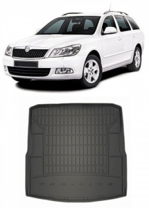 Skoda Superb II Combi din 11.2009 - 08.2015, Tavita Pentru Portbagaj Lux Premium Dedicata, Portbagaj Inferior Fara Buzunare Laterale *1 accesorii pentru autoturismul tau - masina v200453
