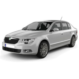 Skoda Superb II Sedan din 06.2008 - 04.2015 *1, Tavita Pentru Portbagaj Lux Premium Dedicata, accesorii pentru autoturismul tau - masina v191094