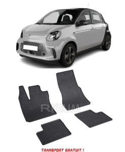 Smart Forfour Eq fabricat din 2017 - Prezent, Hatchback, set covorase auto dedicate, din cauciuc 100% Premium - Transport Gratuit accesorii pentru autoturismul tau - masina v37716