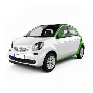Smart Forfour II Din 2014 - Prezent, Hatchback , Set Covorase Auto Tip Tavita Premium 3D, din cauciuc accesorii pentru autoturismul tau - masina v162836