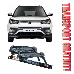 Ssangyong Xlv Set 2 stergatoare parbriz Bosch Bosch Aerotwin compatibile cu Ssangyong Xlv 2016 (60 cm / 40 cm)