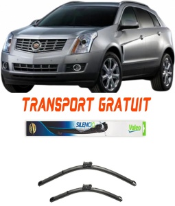 Stergatoare Cadillac Srx Set 2 stergatoare parbriz Valeo pentru Cadillac Srx 2003-2016 (55 cm / 50 cm) accesorii pentru autoturismul tau - masina v21548