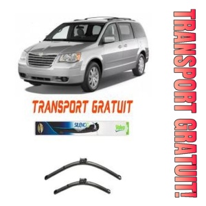 Stergatoare Chrysler Grand Set 2 stergatoare parbriz Valeo pentru Chrysler Grand 2008-2011 (65 cm / 50 cm)