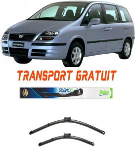 Stergatoare Fiat Ulysse Set 2 stergatoare parbriz Valeo 65 cm/65 cm pentru Fiat Ulysse (179_) din 2002-2011 (65 cm / 65 cm) accesorii pentru autoturismul tau - masina v18308