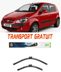 Stergatoare Hyundai Getz Set 2 stergatoare parbriz Valeo pentru Hyundai Getz 2002-2010 (55 cm / 34 cm) accesorii pentru autoturismul tau - masina v19778
