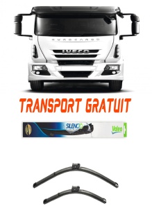 Stergatoare IVeco Eurocargo IV Set 2 stergatoare parbriz Valeo 65 cm/65 cm pentru IVeco Eurocargo IV din 2013 (65 cm / 65 cm) accesorii pentru autoturismul tau - masina v21218