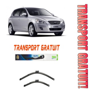 Stergatoare Kia Cee'D Hatchback Set 2 stergatoare parbriz Valeo 60 cm/45 cm pentru Kia Cee'D Hatchback (Ed) din 2006-2012 (60 cm / 45 cm)
