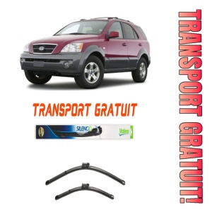 Stergatoare Kia Sorento 2 II Set 2 stergatoare parbriz pentru parbriz pentru KIA Sorento 2 II fabricata incepand cu 2009, breloc Hella (60 cm / 50 cm)