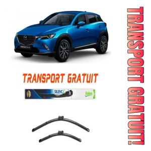 Stergatoare Mazda CX-3 Set 2 stergatoare parbriz Valeo pentru Mazda CX-3 2015-2018 (53 cm / 45 cm)