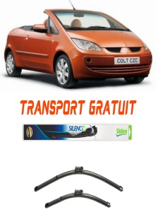 Stergatoare Mitsubishi Colt Czc VI Convertible Set 2 stergatoare parbriz Valeo 600/475mm pentru Mitsubishi COLT CZC VI Convertible (RG) (2006-2009) (65 cm / 30 cm) accesorii pentru autoturismul tau - masina v11488