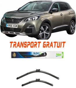 Stergatoare Peugeot 3008 Set 2 stergatoare parbriz Valeo 70 cm/40 cm pentru Peugeot 3008 Suv (Mc_, Mr_, Mj_, M4_) din 2016-2020 (70 cm / 40 cm) accesorii pentru autoturismul tau - masina v14552