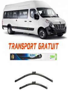 Stergatoare Renault Master III Bus Set 2 stergatoare parbriz Valeo 65 cm/65 cm pentru Renault Master III Bus (Jv) din 2011 (65 cm / 65 cm) accesorii pentru autoturismul tau - masina v17687