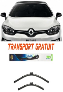 Stergatoare Renault Megane Set 2 stergatoare parbriz Valeo pentru Renault Megane 2015 (60 cm / 45 cm) accesorii pentru autoturismul tau - masina v9806