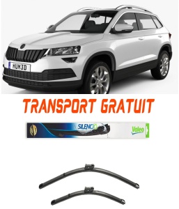 Stergatoare Set 2 stergatoare parbriz Valeo 600/475mm pentru Skoda Karoq (2017-prezent) Valeo accesorii pentru autoturismul tau - masina v20702
