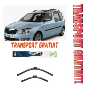 Stergatoare Set 2 stergatoare parbriz Valeo 600/475mm pentru Skoda Roomster (2006-2015) Valeo